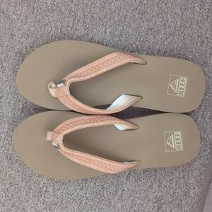 Reef Cora Women's Natural Color Flip Flop Sandals